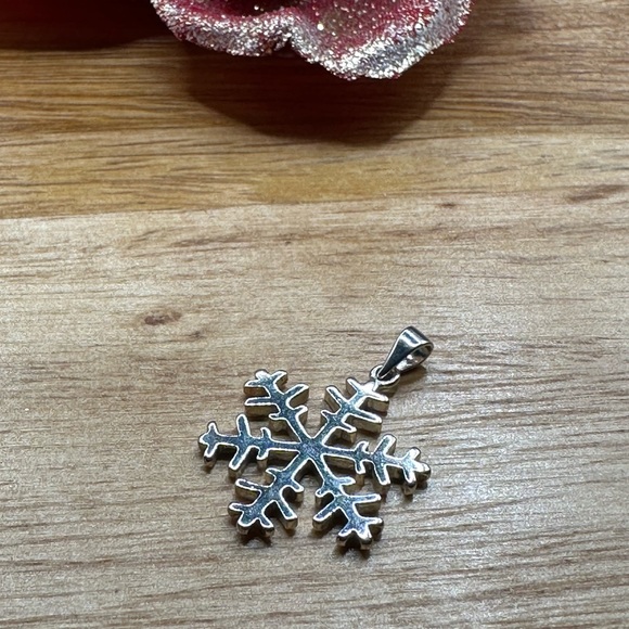 Snow flake (sterling silver) - Picture 5 of 6